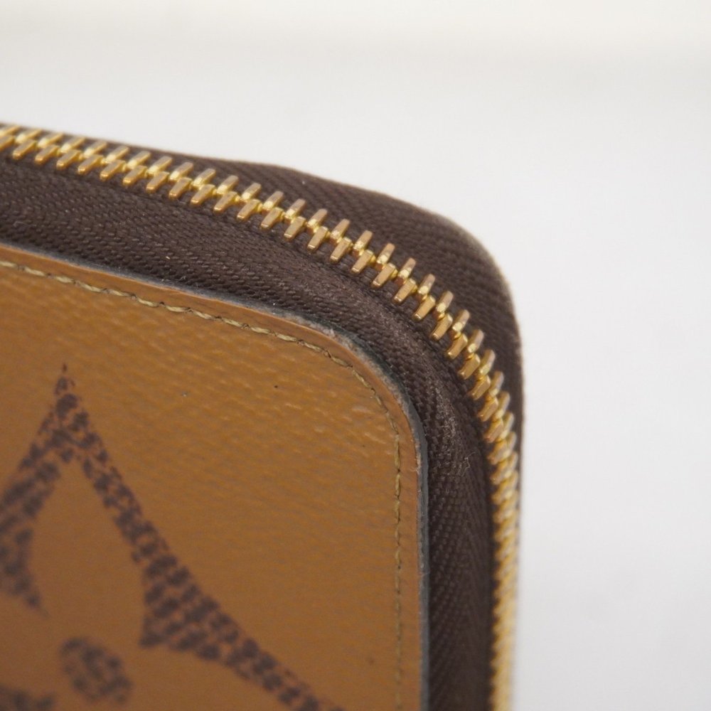 Louis Vuitton Long Wallet Monogram Giant Reverse Zippy M69353 Brown Ladies - Picture 10 of 16